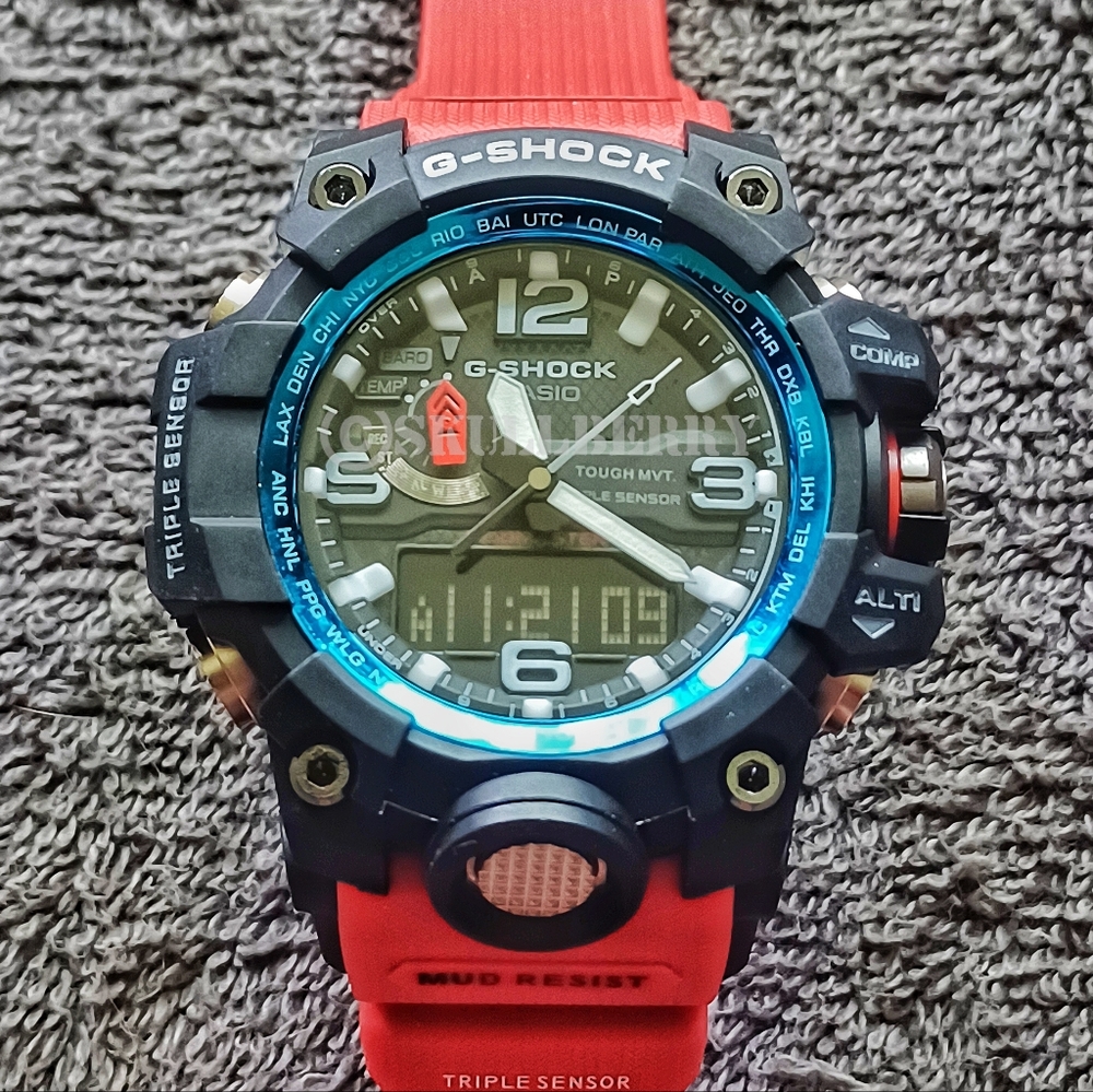 CASIO G-SHOCK MUDMASTER - RED SERIES